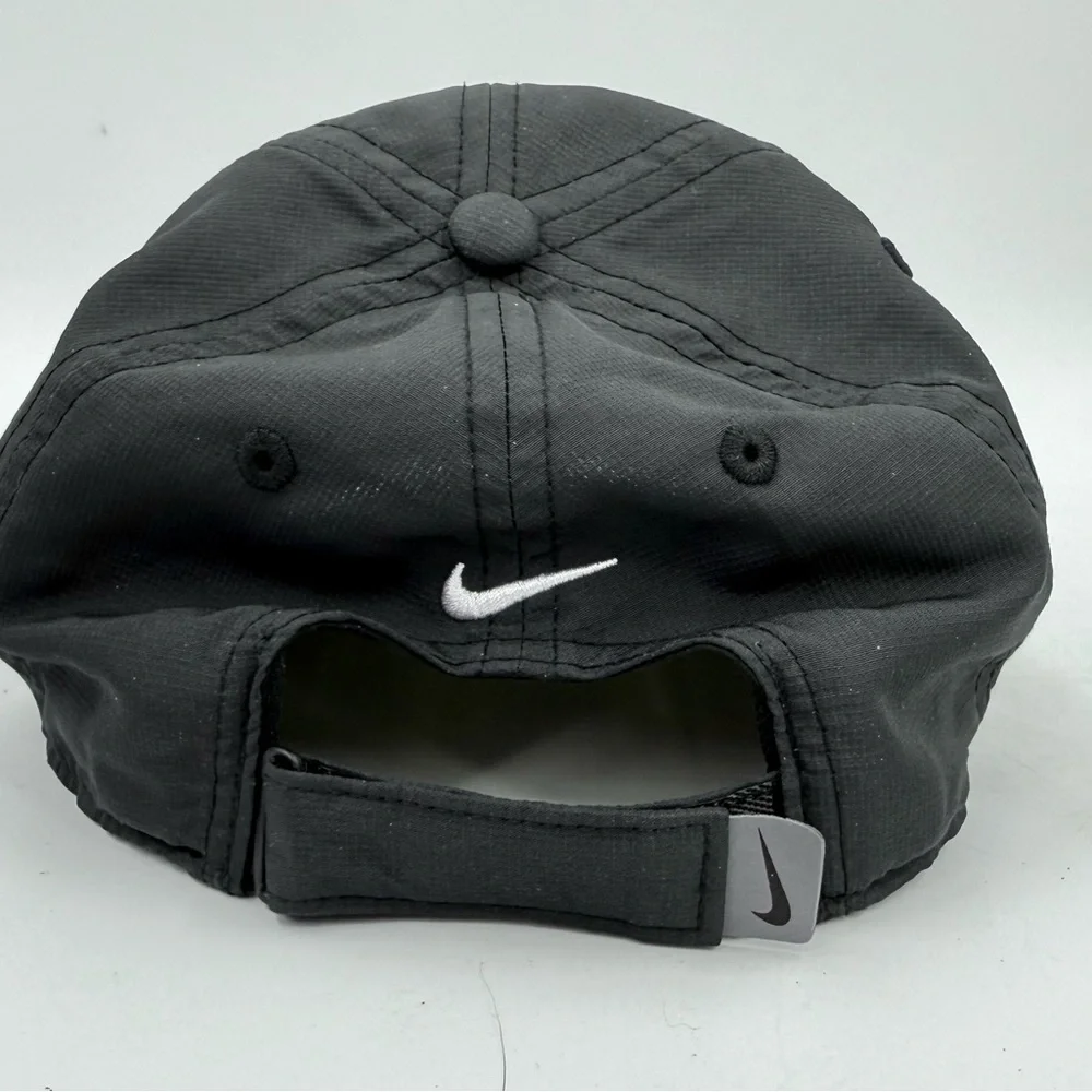 Nike Infant Toddler Hat Baseball Cap Adjustable Strap Back Black Sports‎ Dri-fit